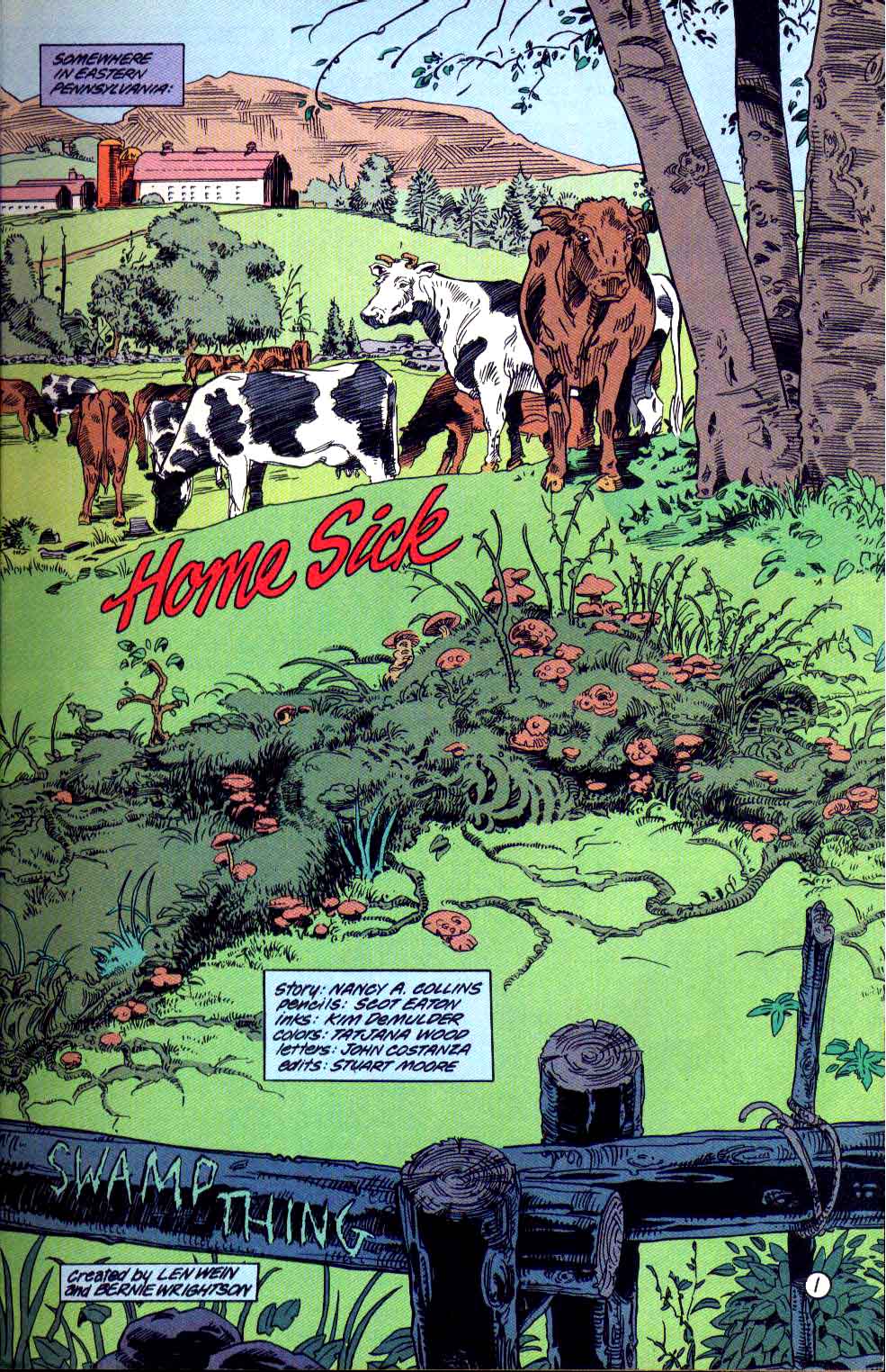 Read online Swamp Thing (1982) comic -  Issue #130 - 2