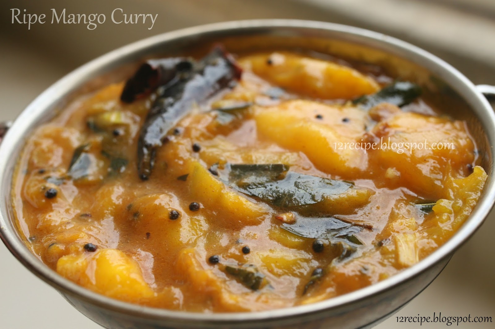Ripe Mango Curry Recipe Book