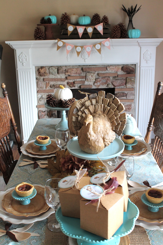Thanksgiving Ideas, Dessert and Free Printables - LAURA'S little PARTY