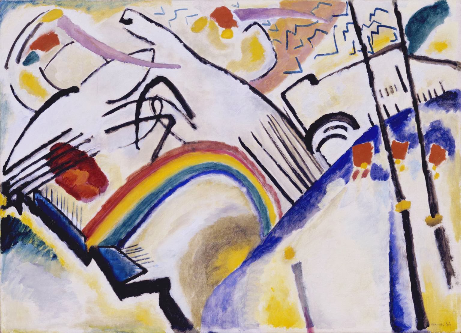 Vassily Kandinsky, Cosacos (1910-1911), Tate Modern, Londres