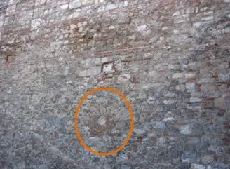 Zid Cetatea Vidin - simboluri heraldice