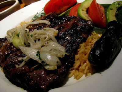 Carne Asada at Cantina Laredo in Chicago, IL - Photo by Michelle Judd of Taste As You Go