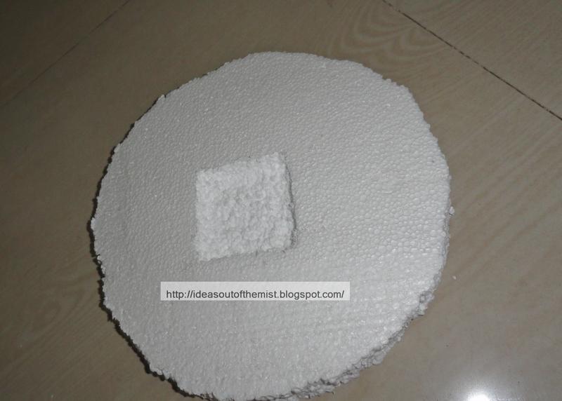 Ideas out of the mist How to make a 12 / 24 hour clock of thermocol