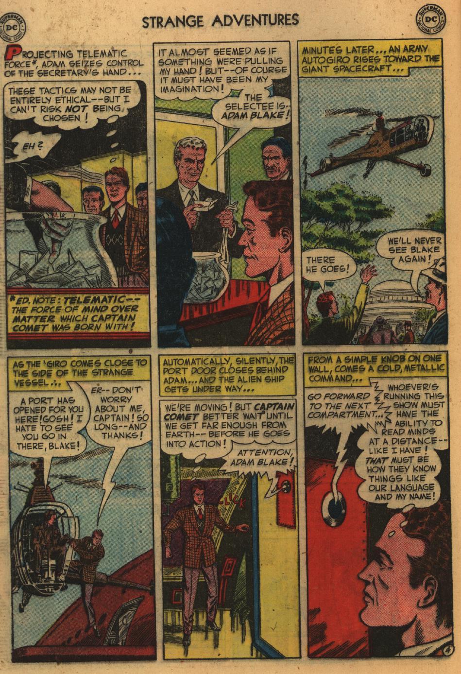 Read online Strange Adventures (1950) comic -  Issue #14 - 6