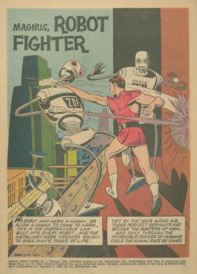 Read online Magnus, Robot Fighter 4000 AD comic -  Issue #1 - 3