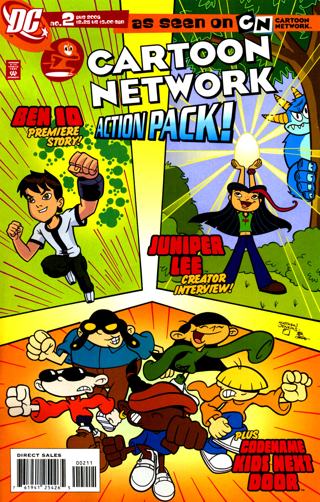 Read online Cartoon Network Action Pack comic -  Issue #2 - 1