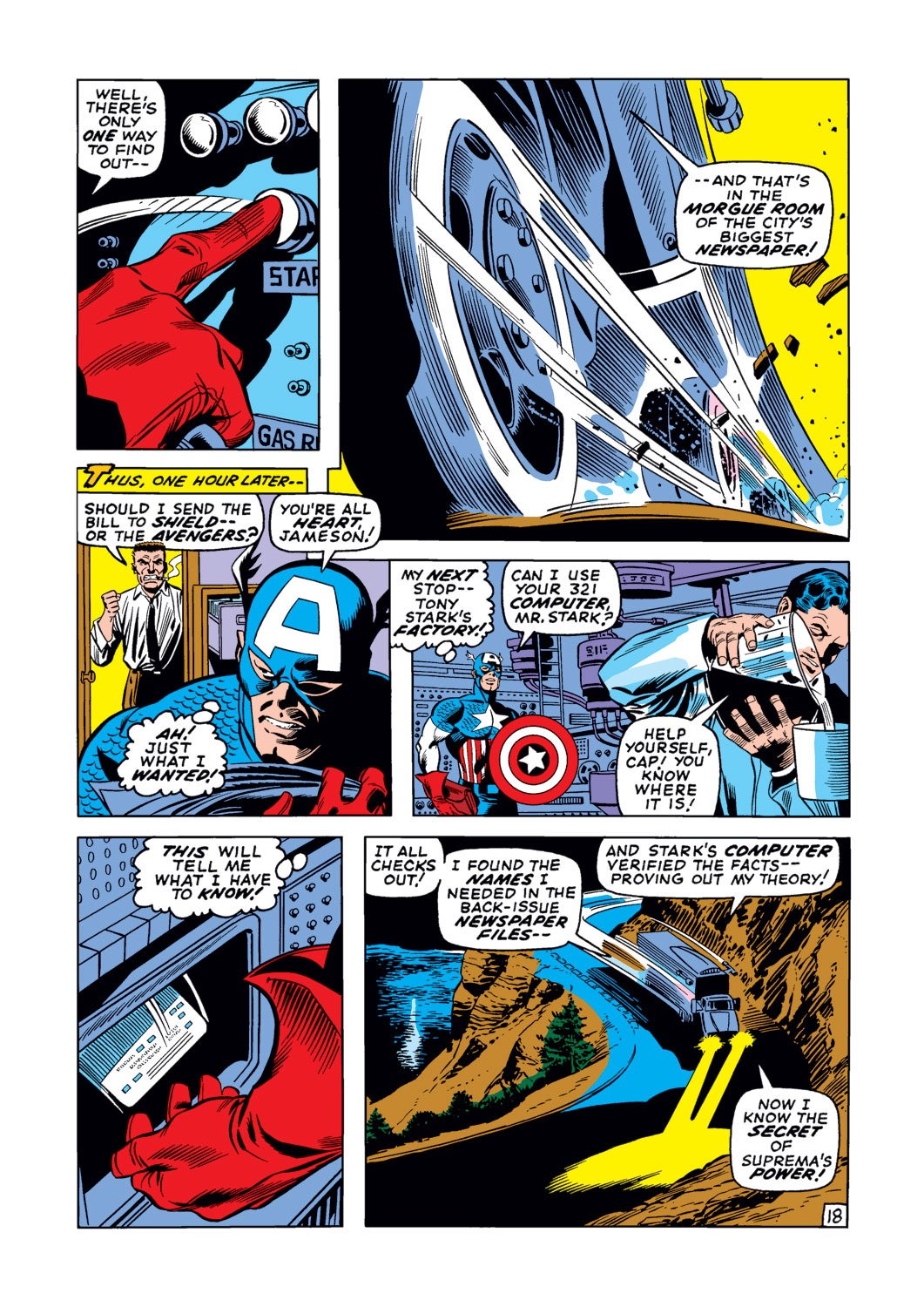 Read online Captain America (1968) comic -  Issue #123 - 19