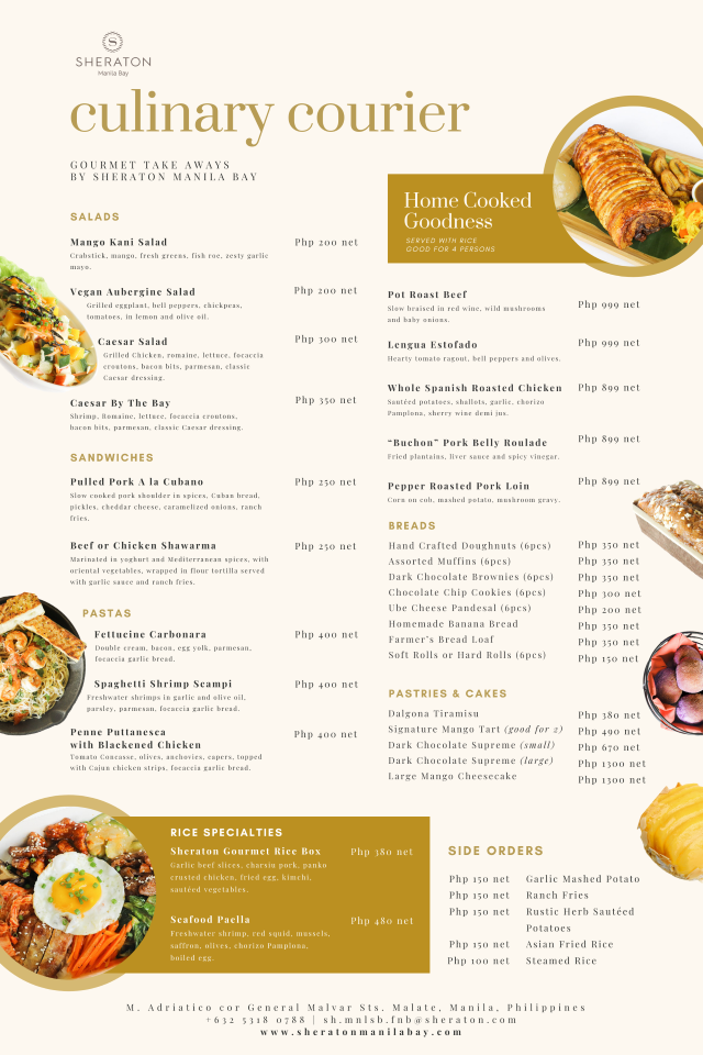 The Culinary Courier Sheraton Manila Bay Launch Gourm vrogue.co