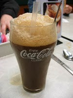 Despite others' theories on the matter, a Coke float requires no ice