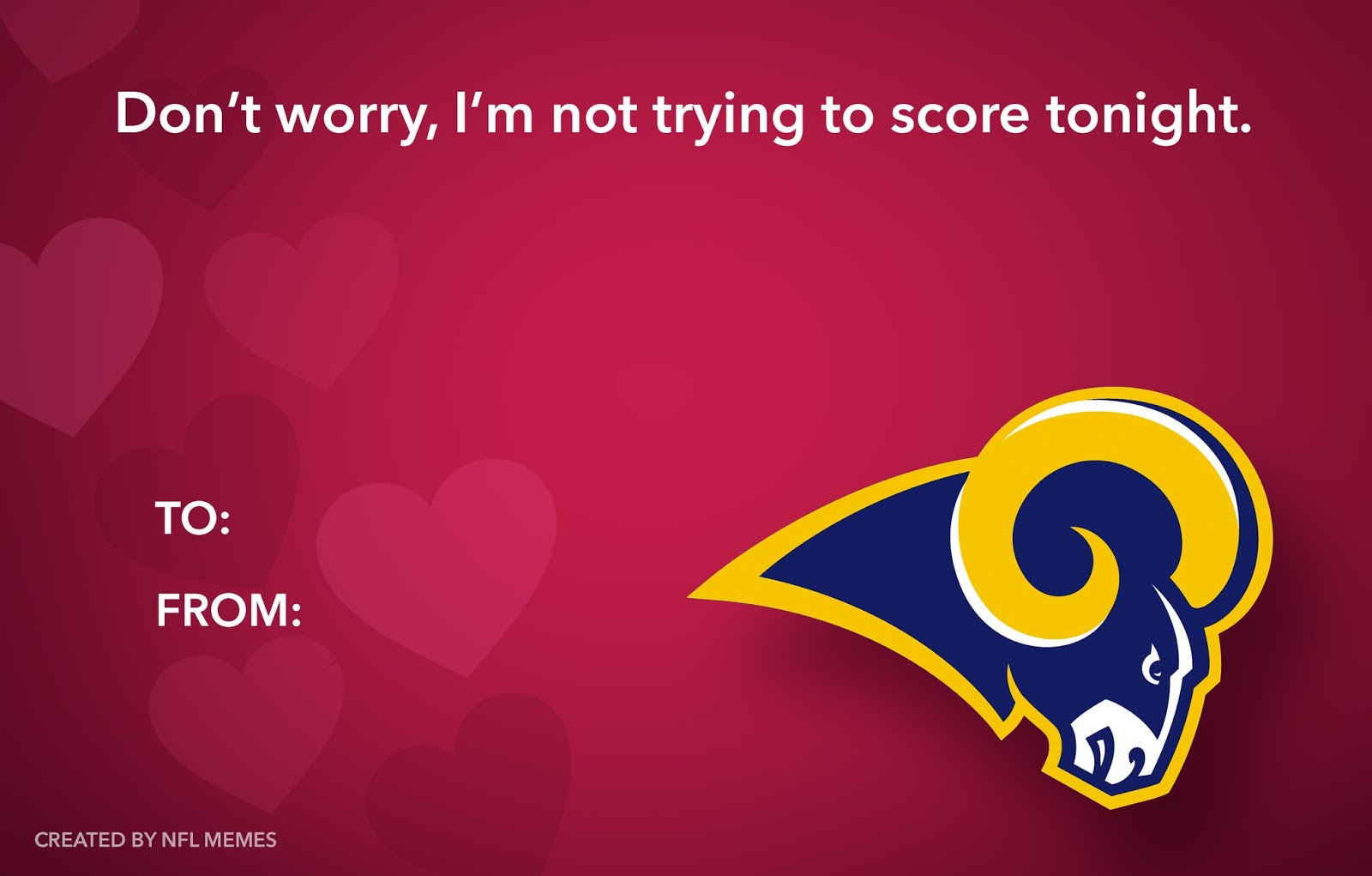 NFL Valentine Card Memes