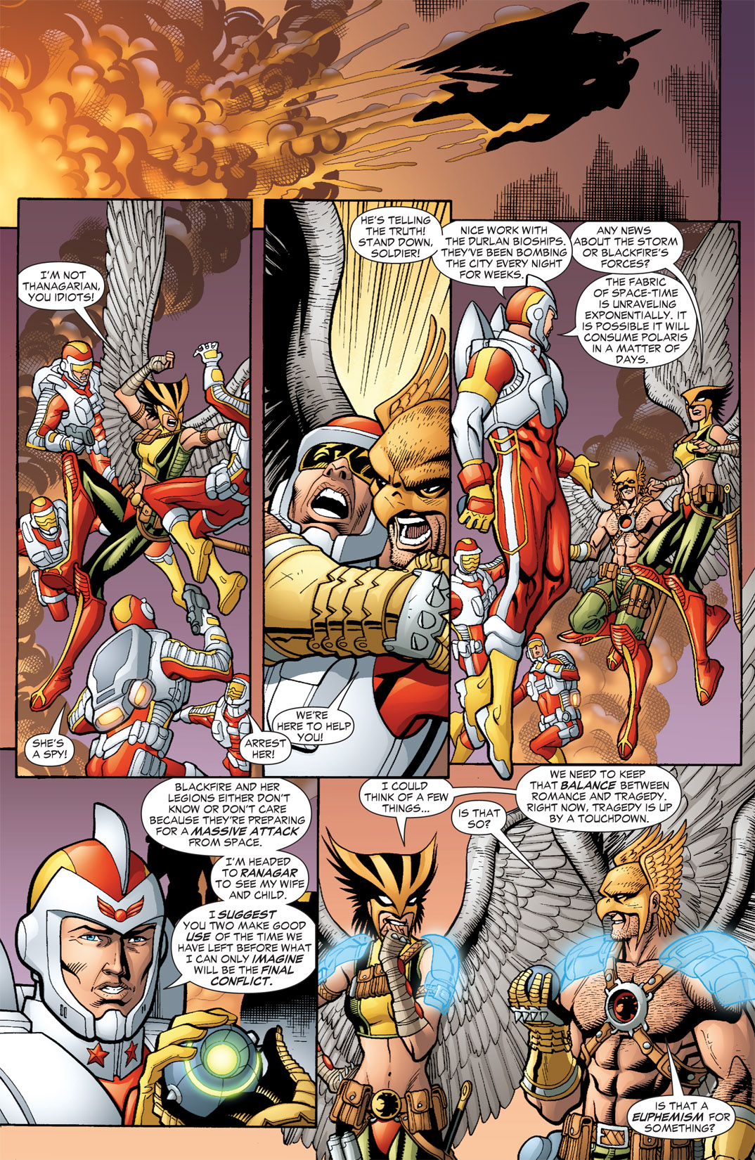 Read online Hawkman (2002) comic -  Issue #48 - 20