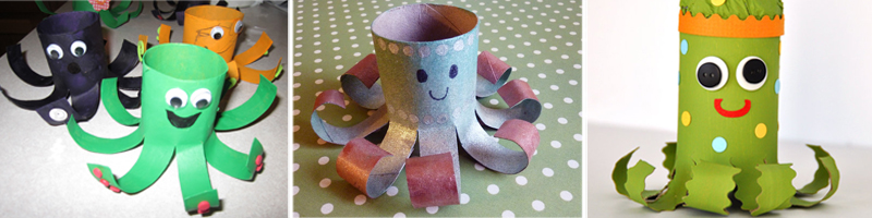 3 brinquedos infantis feitos com rolo de papel higiênico - CicloVivo