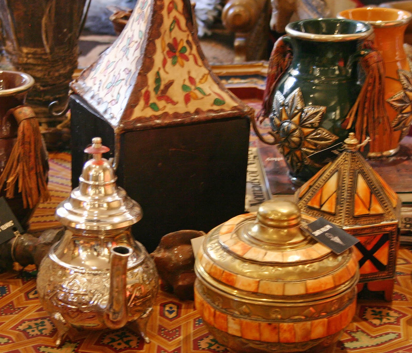 Chasing Santa Fe Santa Kilim Ali Baba's Treasures