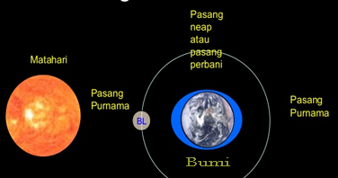 Pengertian dan Penyebab Terjadi Pasang Surut Air Laut - Materi Perkapalan