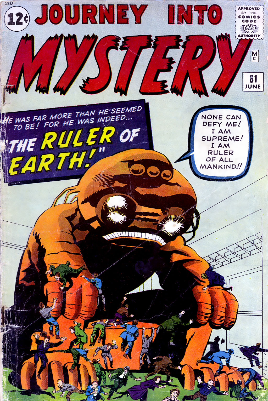 Read online Journey Into Mystery (1952) comic -  Issue #81 - 1
