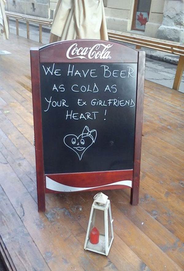 40 Funny and Creative Chalkboard Bar Signs | Funny Signs