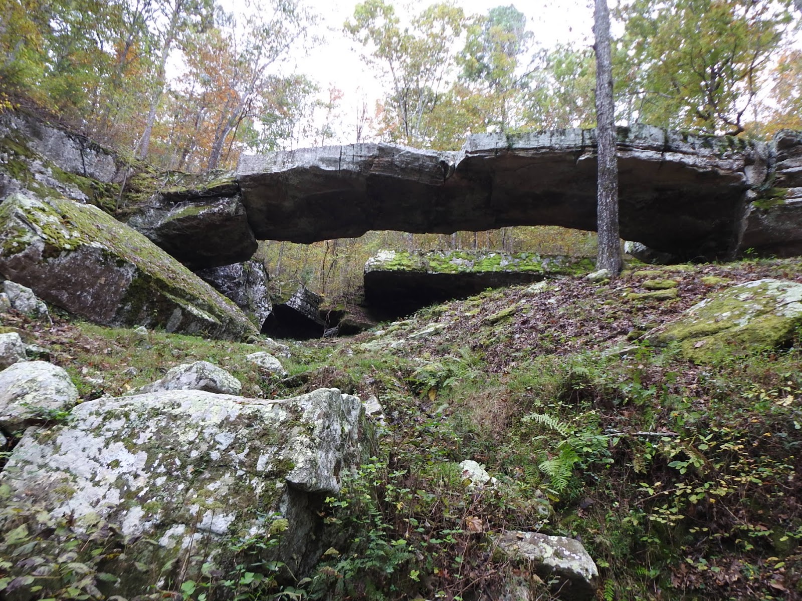 Texas Gypsies Natural Bridge in Arkansas