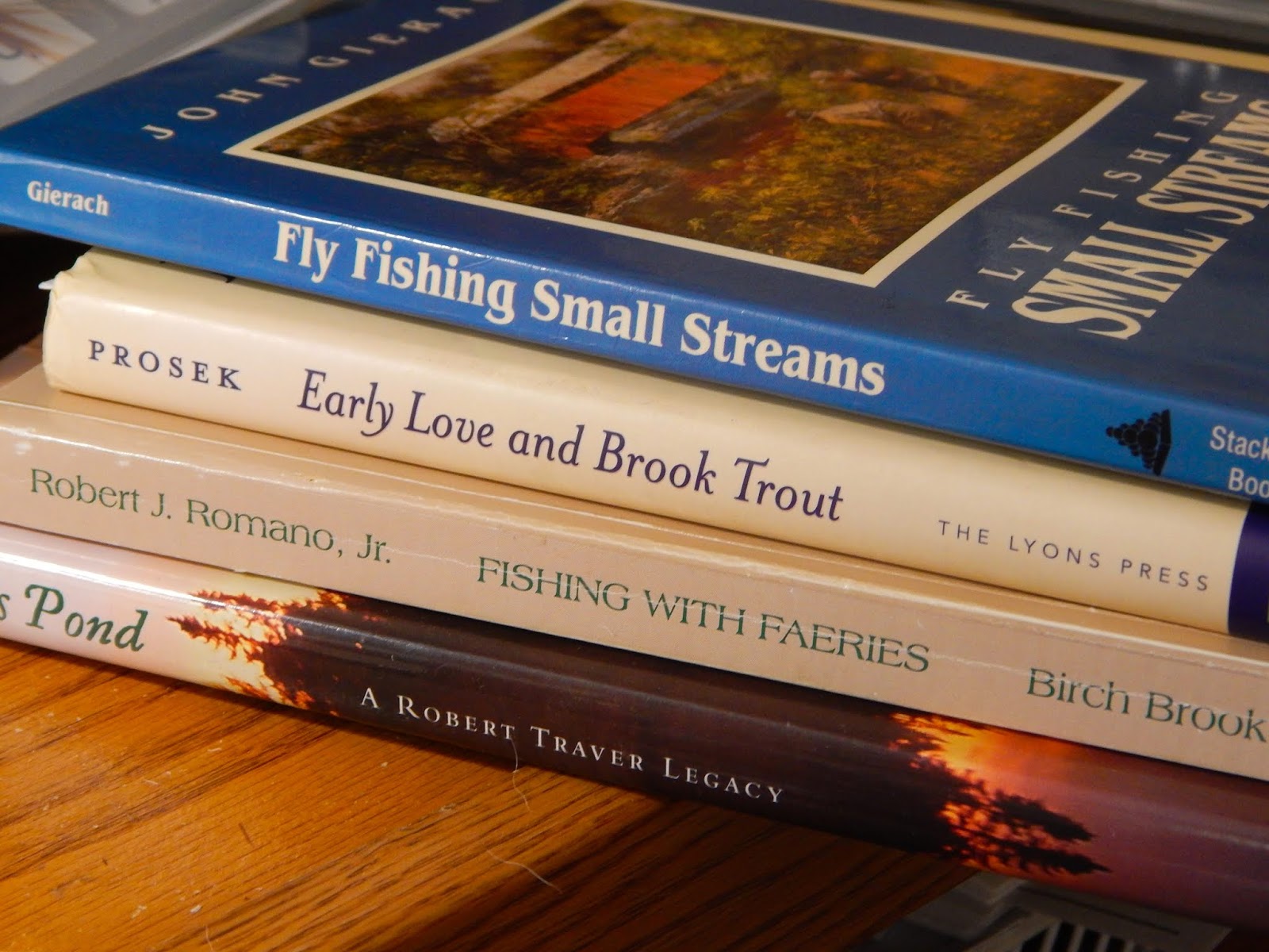 Small Stream Reflections Those Good Old Books