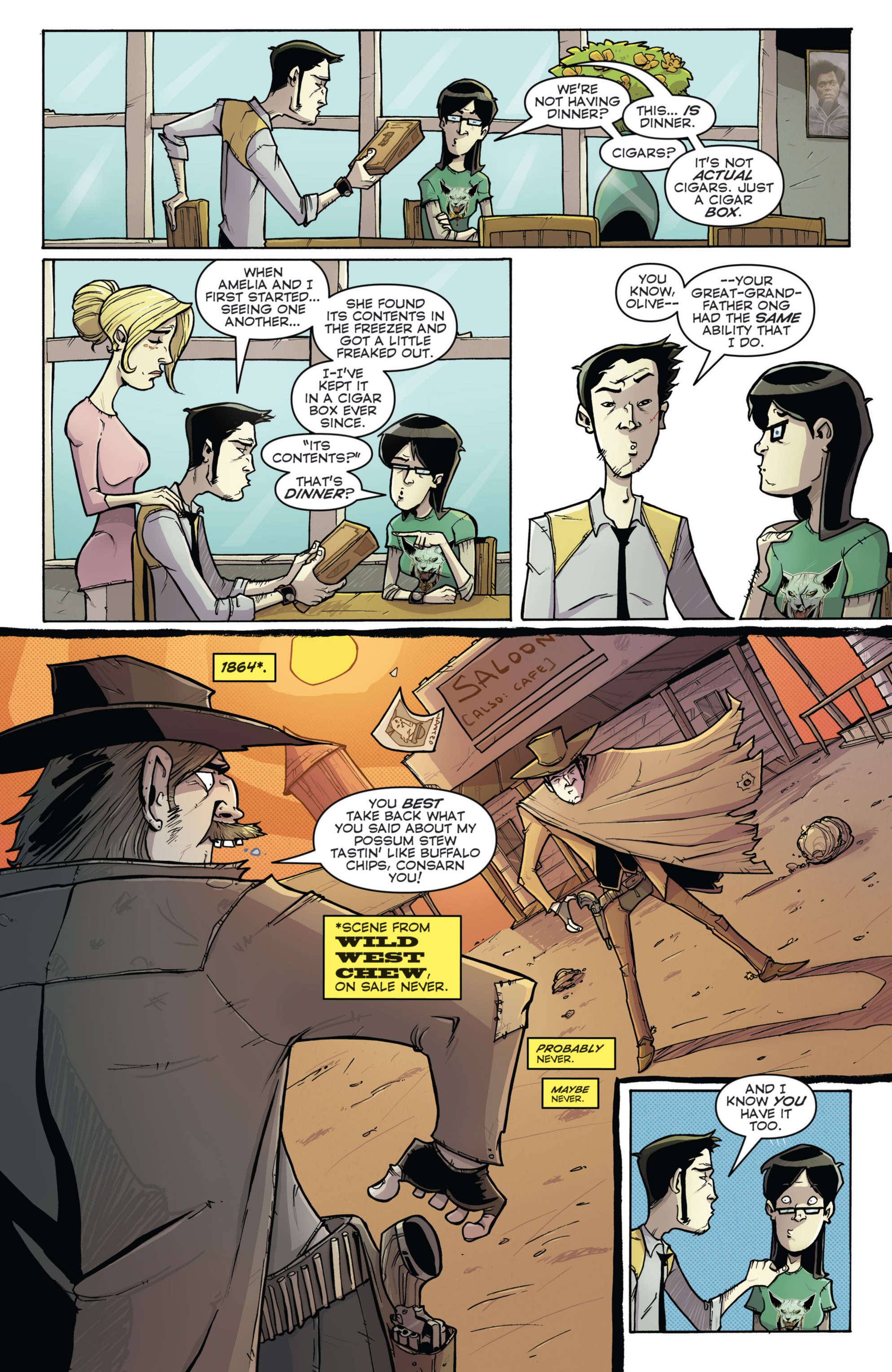 Read online Chew comic -  Issue #35 - 21