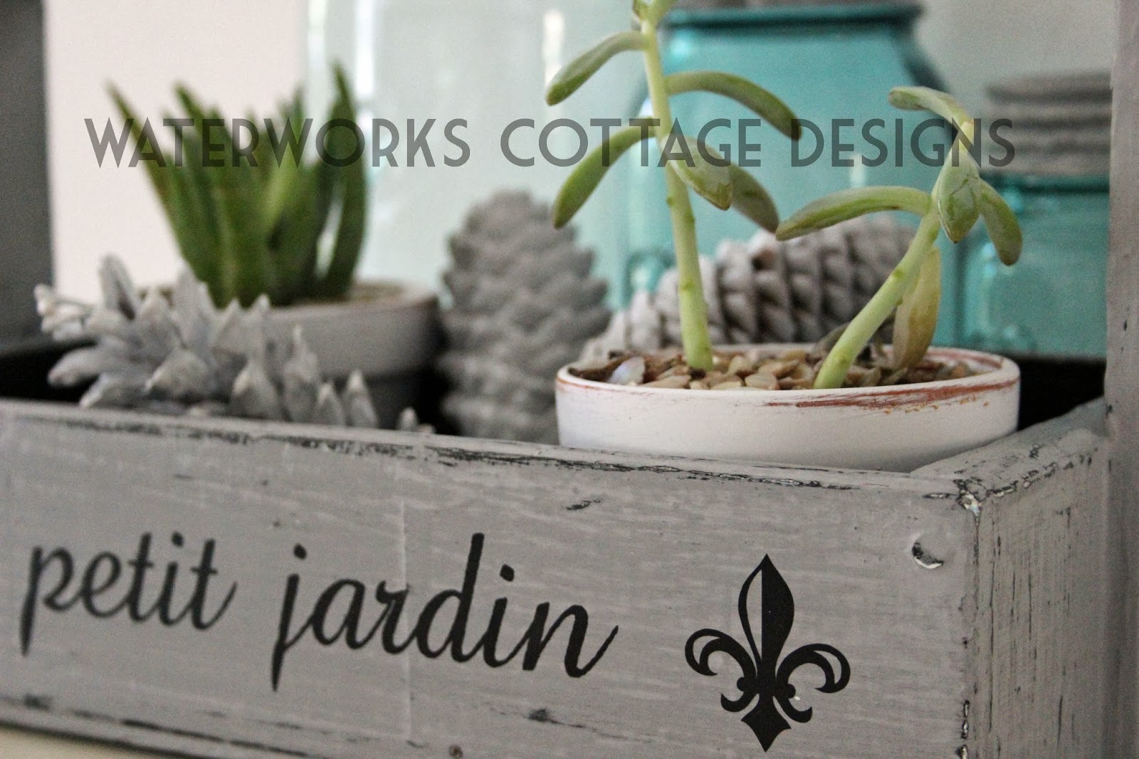 LilyPinkScraps: Le petit jardin.