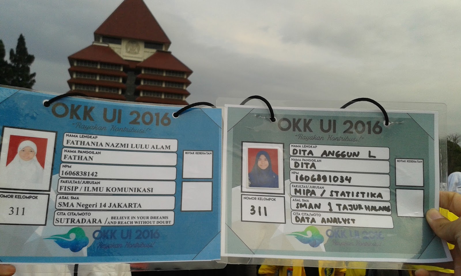 Fathania Nazmi: mahasiswa baru universitas indonesia, ngapain aja ya?