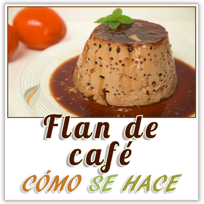  Flan de café