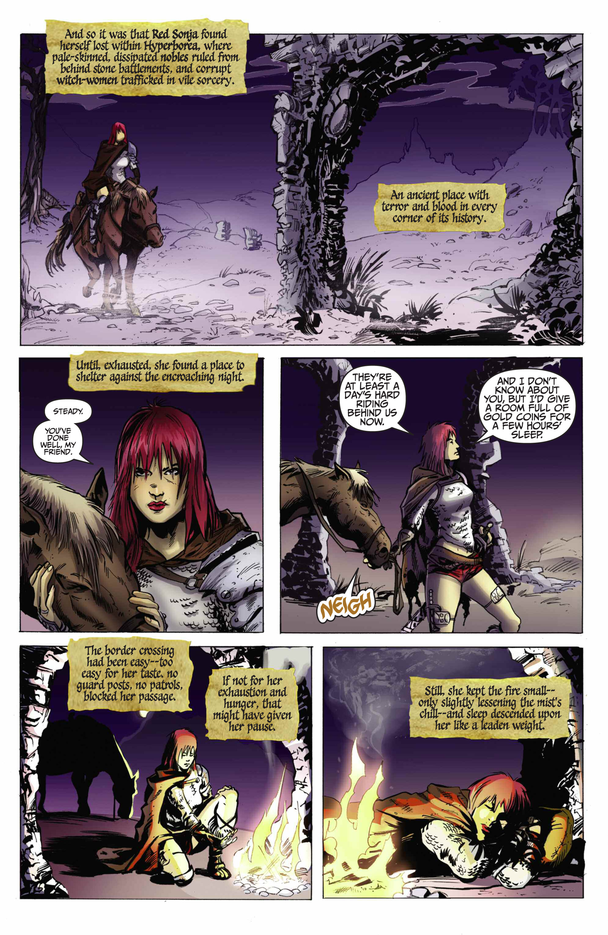 Read online Red Sonja (2013) comic -  Issue #100 - 4