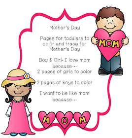 Mother's Day Templates ~ Preschool Printables