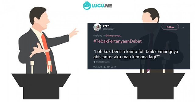 10 Meme �Pertanyaan Debat Capres� yang Lucunya Receh Abis