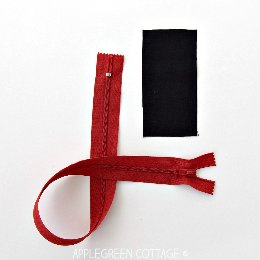 How To Sew A Zipper Tab AppleGreen Cottage