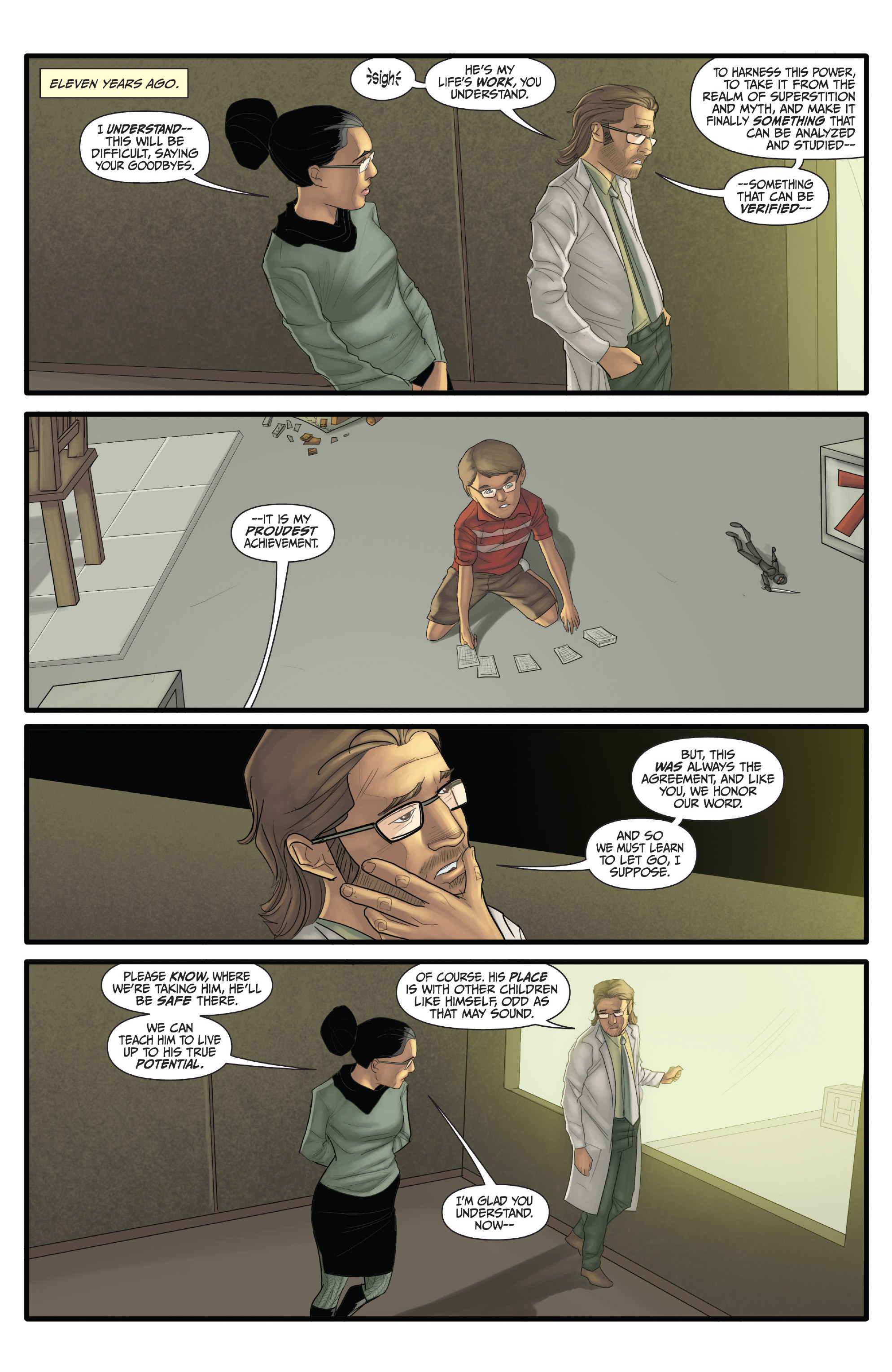 Read online Morning Glories comic -  Issue #36 - 21
