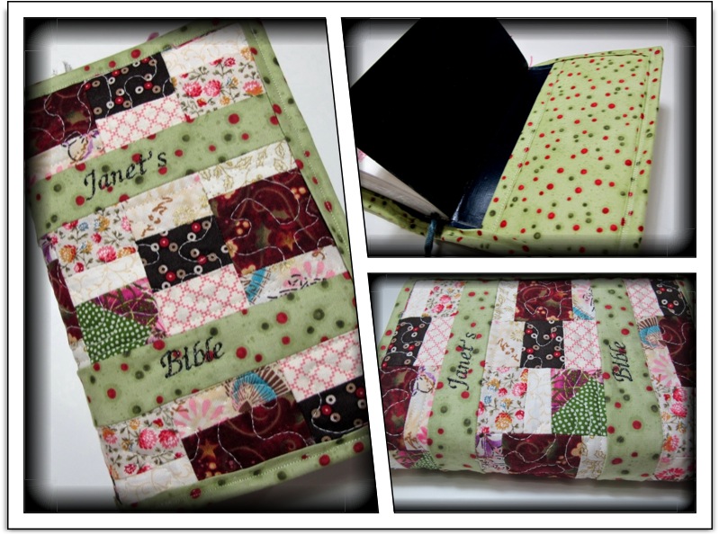 Stitch n Sing Quilted Bible Cover