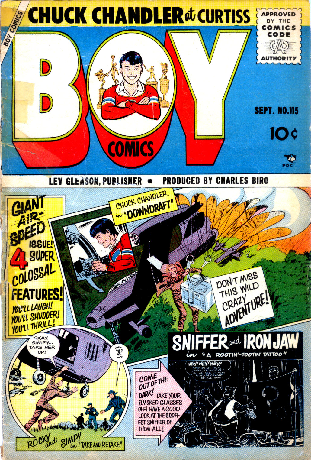 Read online Boy Comics comic -  Issue #115 - 1