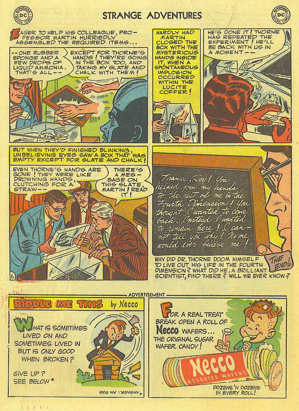 Read online Strange Adventures (1950) comic -  Issue #22 - 18