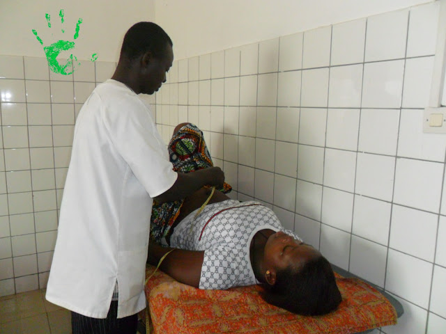 Gestante - controllo gravidanza in Africa