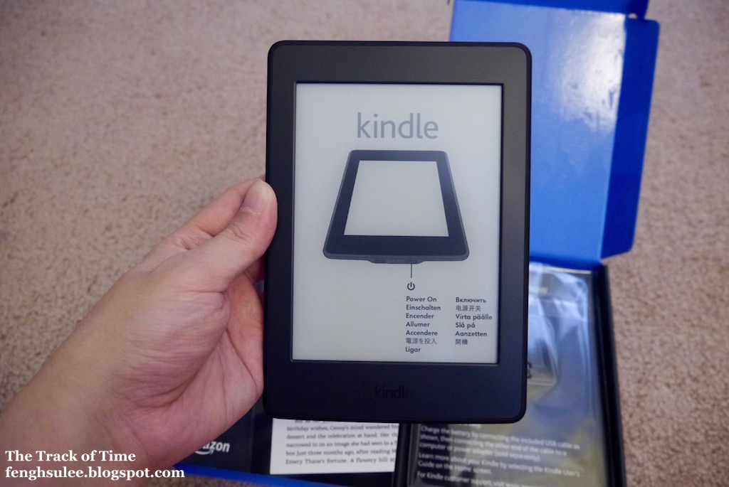 Amazon Kindle Paperwhite 3 The Track of Time