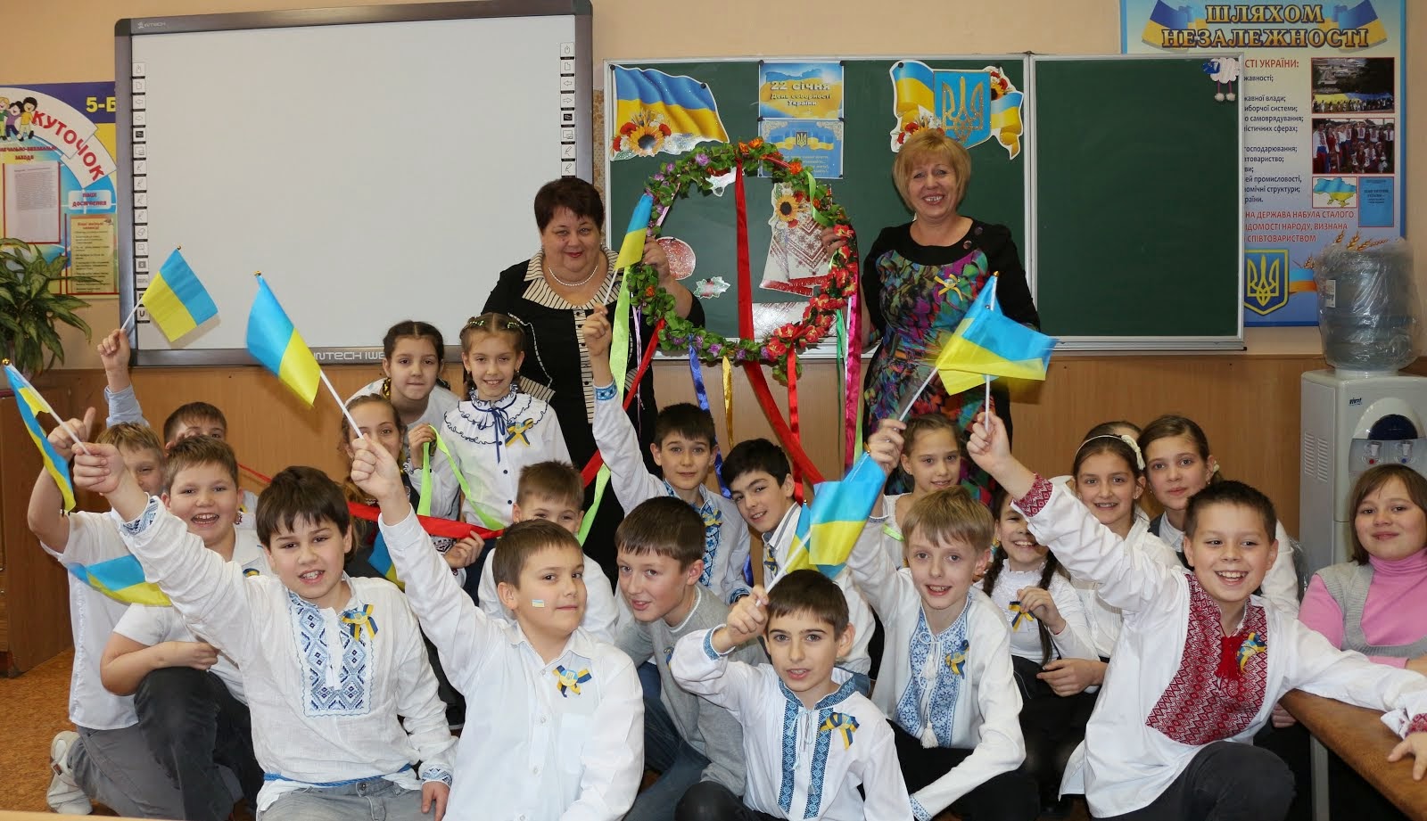 22 січня 5-Б святкував День Соборності України!