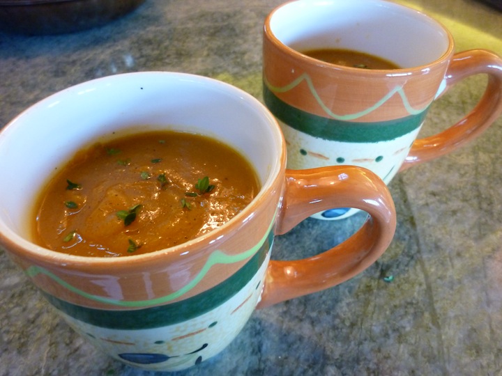 Foods For Long Life Vegan Butternut Squash Soup With Fresh Figs