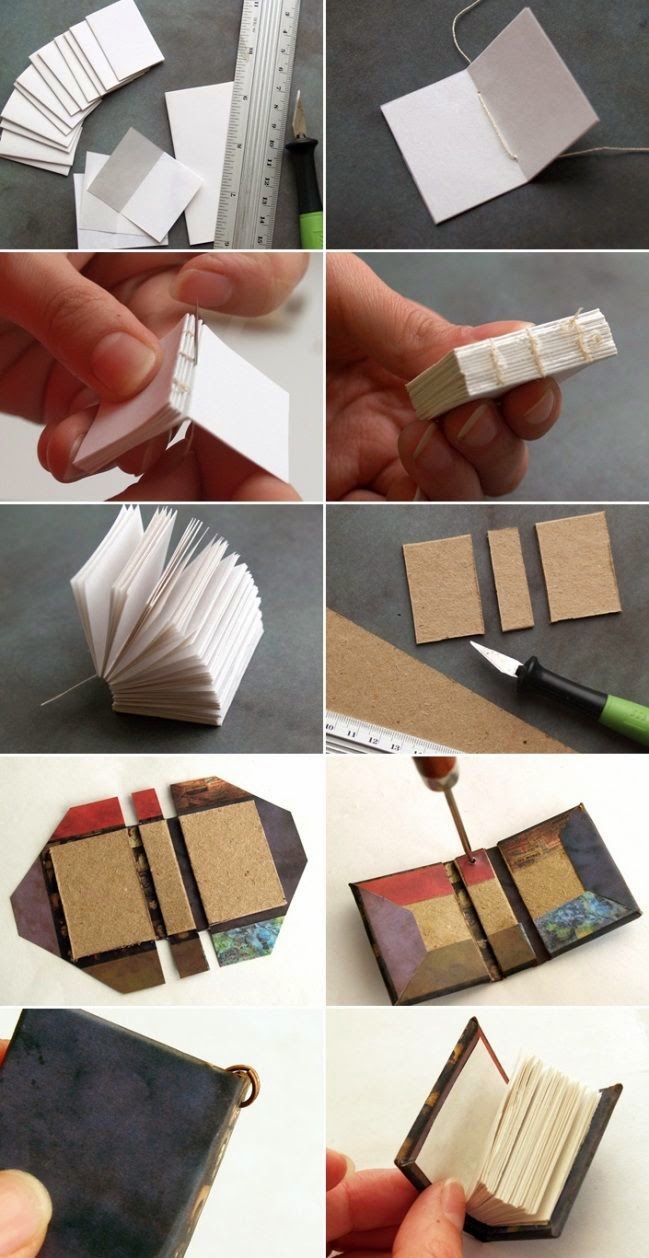 homemade-valentines-day-gifts-including-miniature-book-key