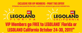 I Heart Coupons: FREE LegoLand Tickets! REPOST