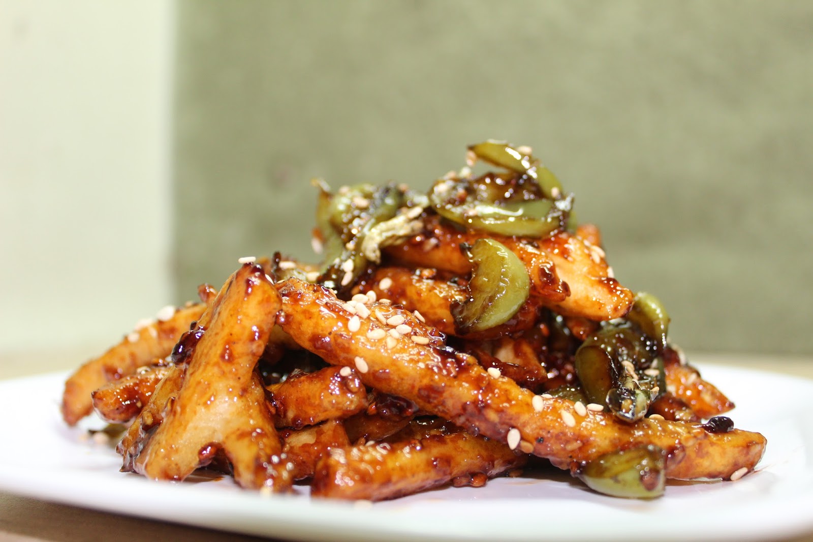 Veg Starters Honey Chilli French Fries