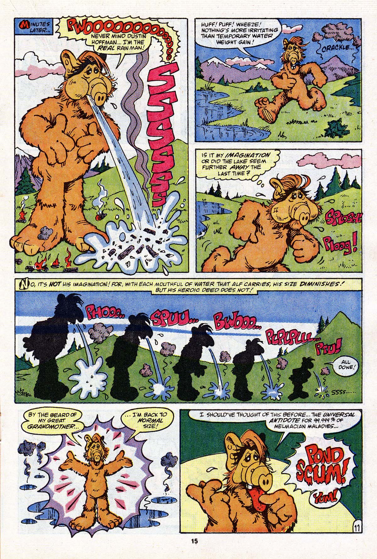 Read online ALF comic -  Issue #18 - 12