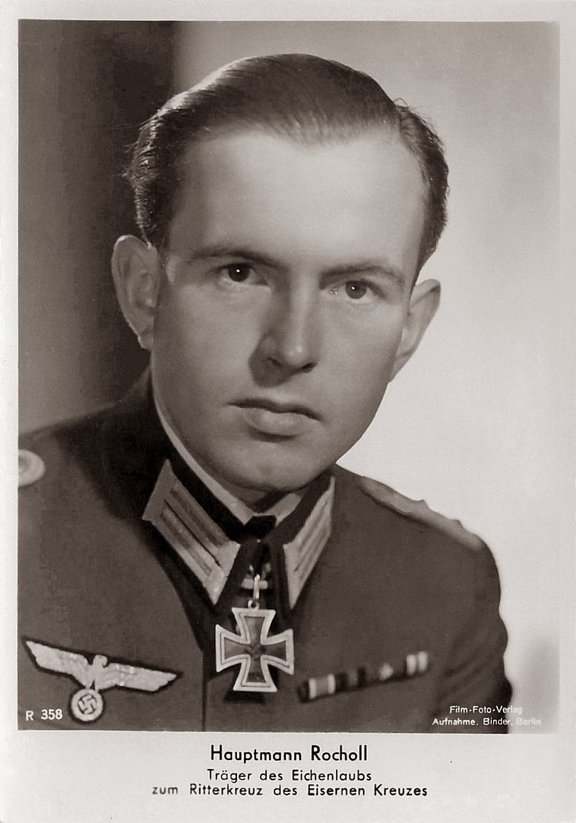 ROLF ROCHOLL. 1918 1943. CRIMINEL SS DE GUERRE NAZI.