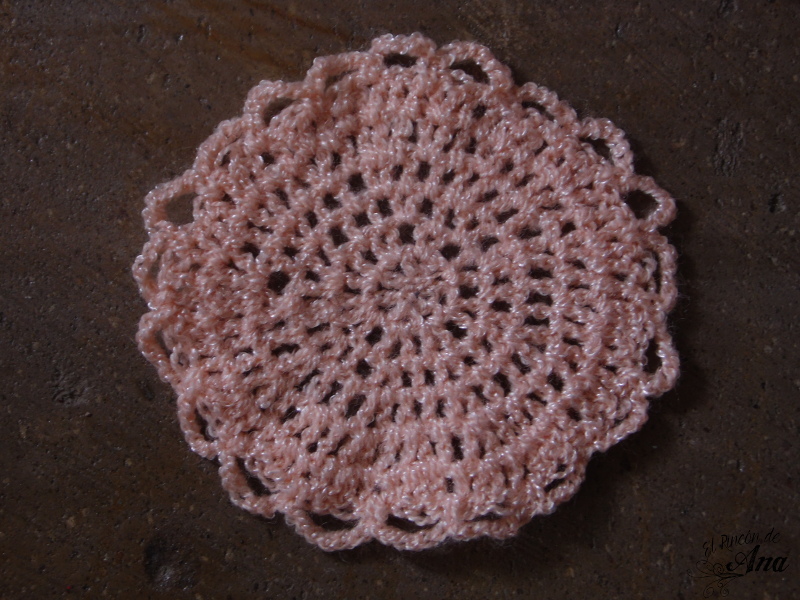 Posavasos de crochet