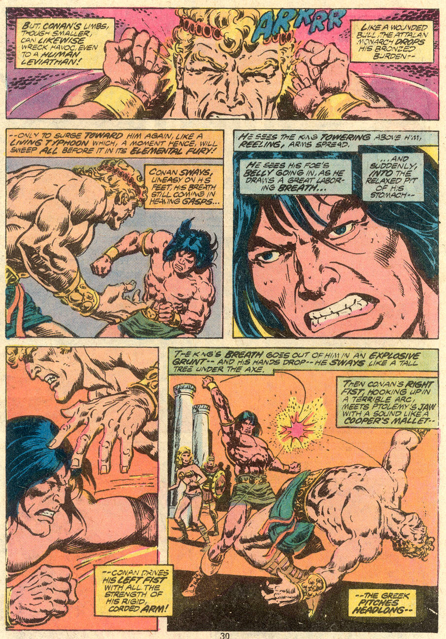 Read online Conan the Barbarian (1970) comic -  Issue #80 - 17