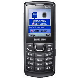 Samsung E1252 dual SIM phone is very budget-friendly