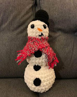 PATRON GRATIS MUÑECO DE NIEVE AMIGURUMI 35335