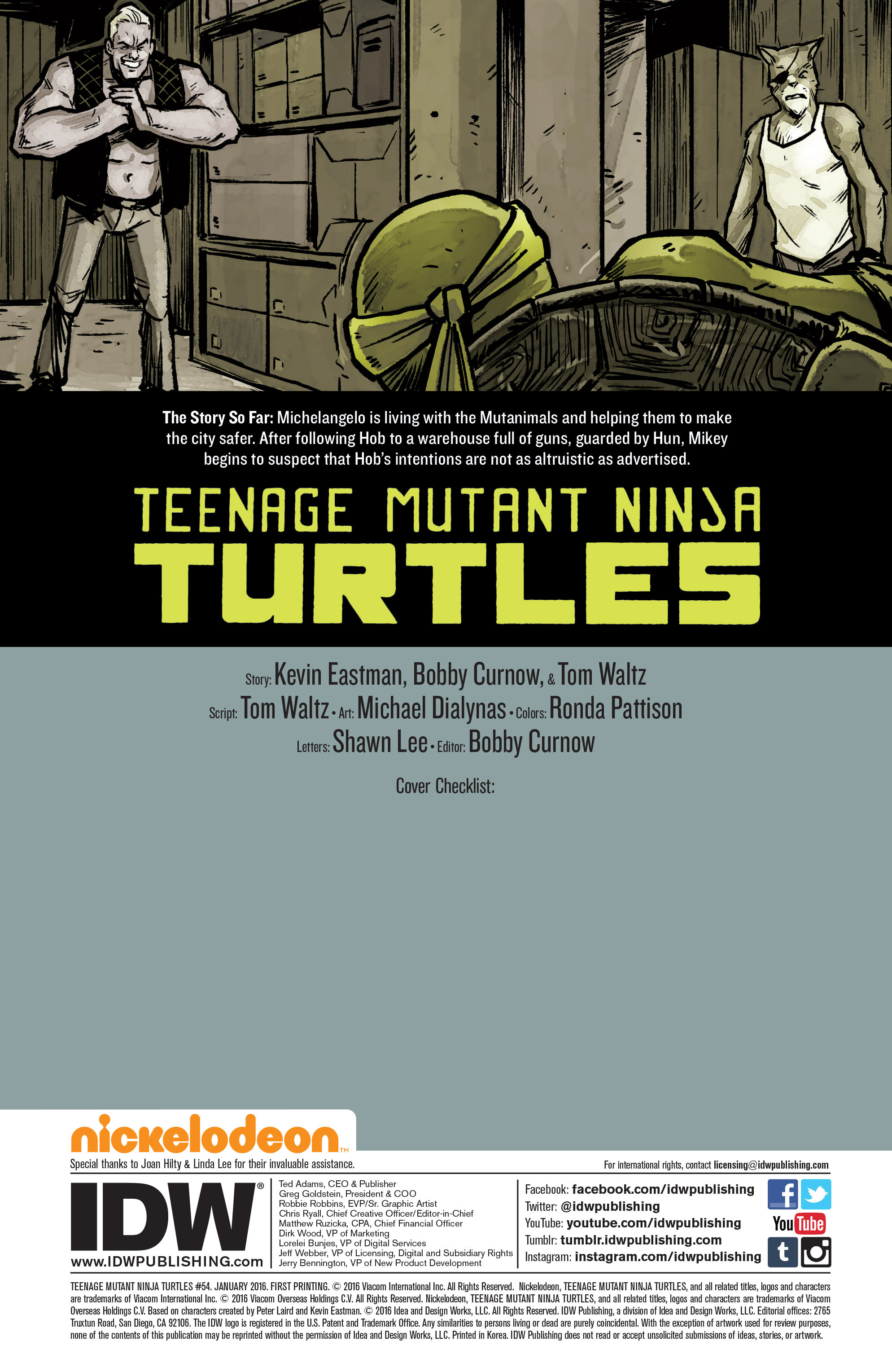 Read online Teenage Mutant Ninja Turtles (2011) comic -  Issue #54 - 2