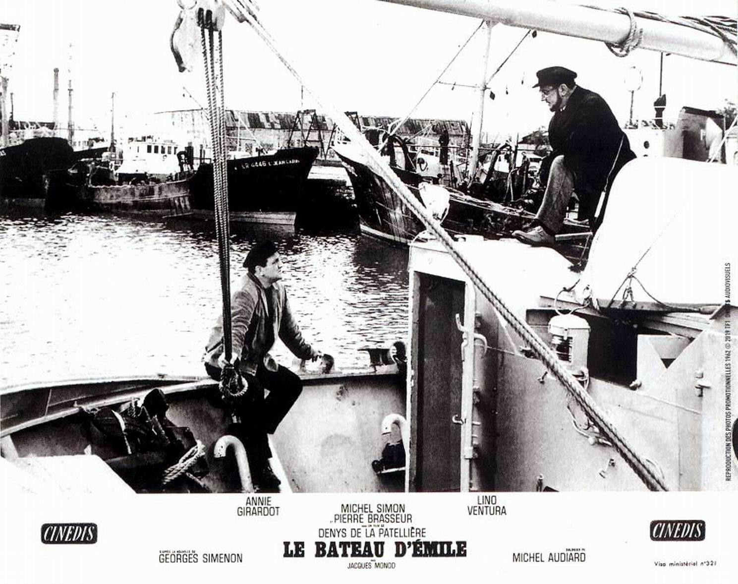 Le bateau d'Emile (1961) Denys De La Patellière - Le bateau d'Emile (16.10.1961 / 1961)