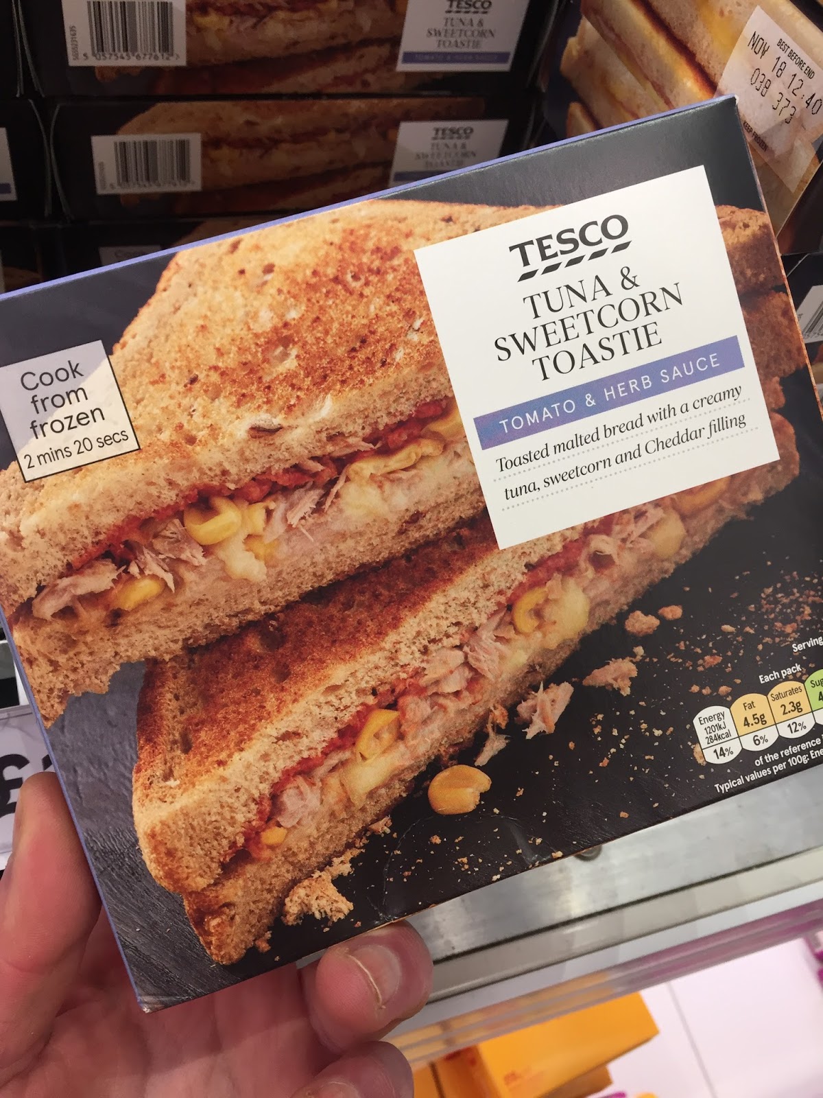 Tesco's New Frozen Toasties the height of laziness?